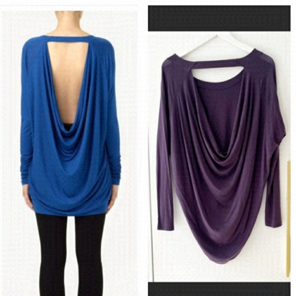 Wilfred Draped Back top